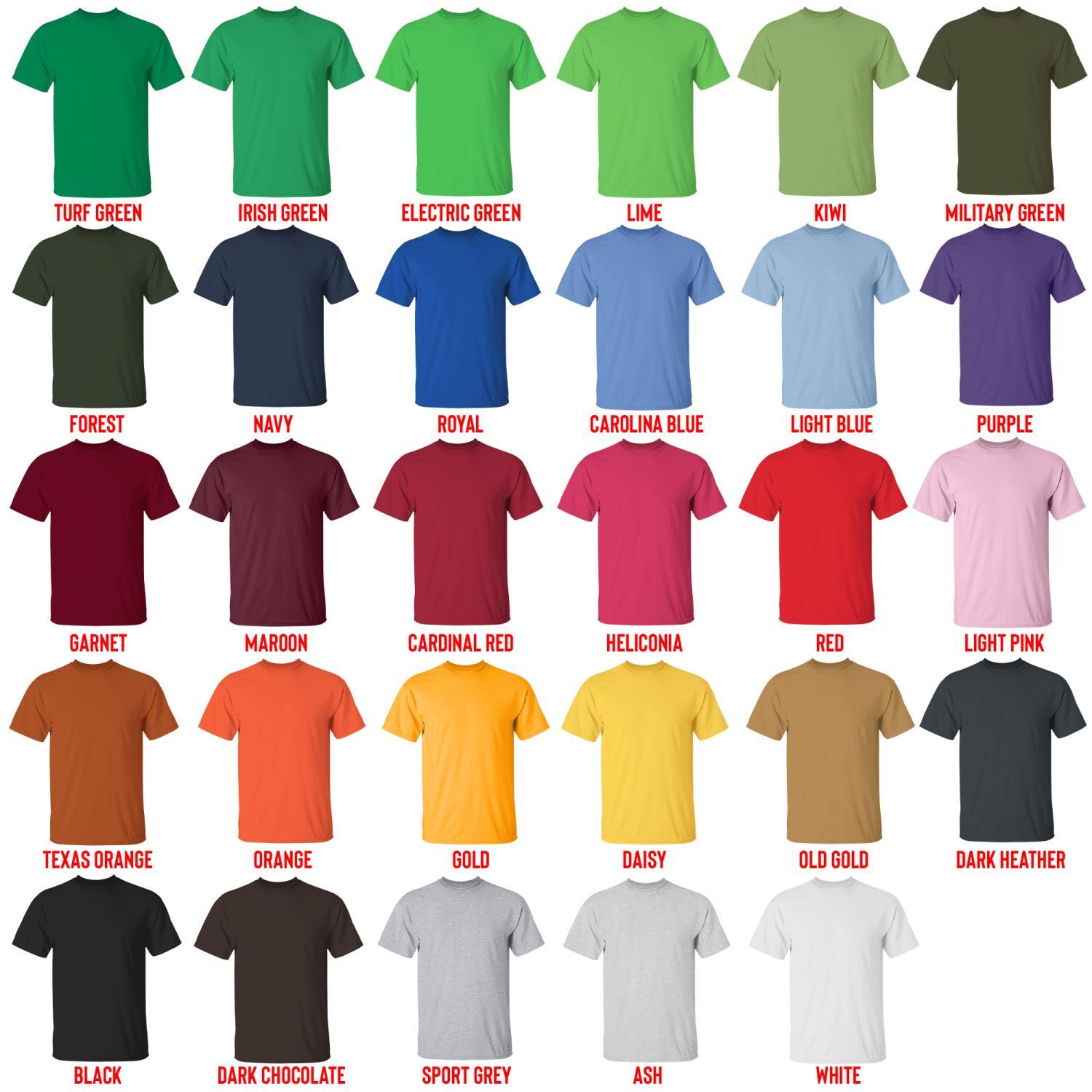 t shirt color chart - Valorant UK Shop
