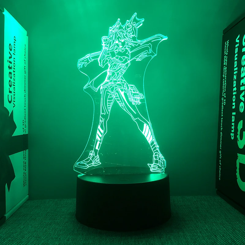 Phoenix Blazing Fire Duelist LED Lamp