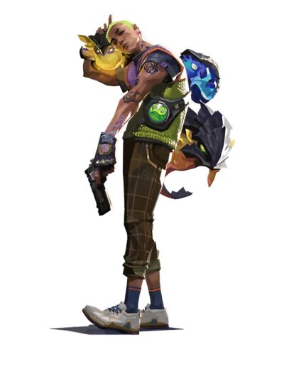 Alternative view of Gekko Artwork Spray Throw Pillow