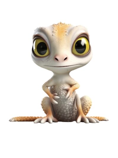 Alternative view of Gekko Colorful And Cute 1 Throw Pillow