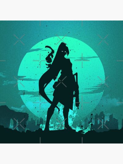 Alternative view of Healer Agent Throw Pillow