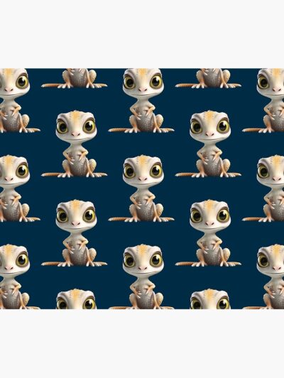 Alternative view of Gekko Colorful And Cute 1 Tapestry