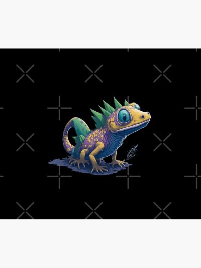 Alternative view of Gamer's Perfect Illustration Adorable Valorant Gekko Tapestry