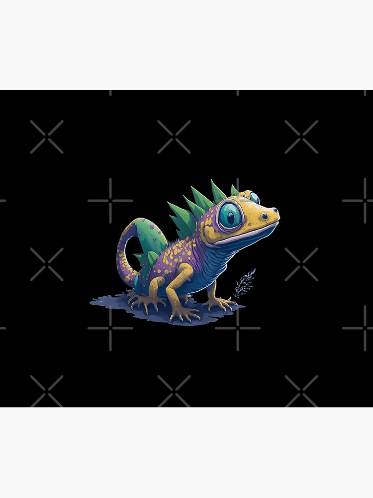 Gamer's Perfect Illustration Adorable Valorant Gekko Tapestry - Image 2