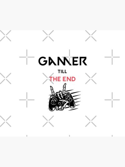 Alternative view of Gamer Till The End Tapestry