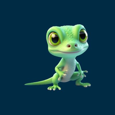 Alternative view of Gekko Colorful And Cute 4 Tote Bag