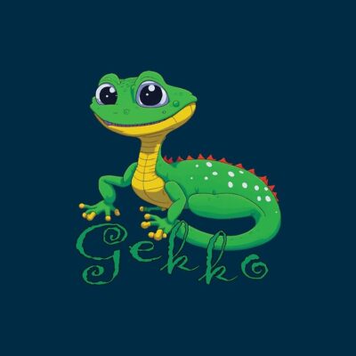 Alternative view of Gekko Print Tote Bag