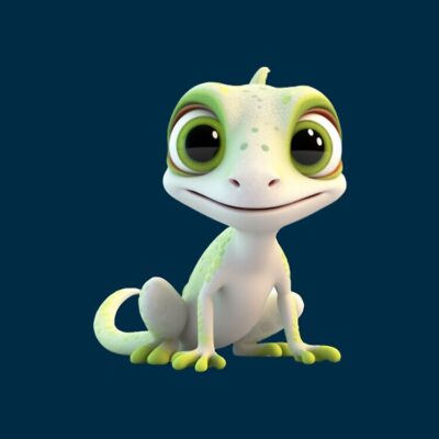 Alternative view of Gekko Colorful And Cute 2 Tote Bag