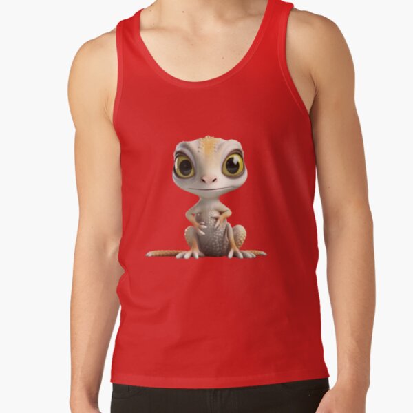 Gekko Colorful And Cute 1 Tank Top - Image 5