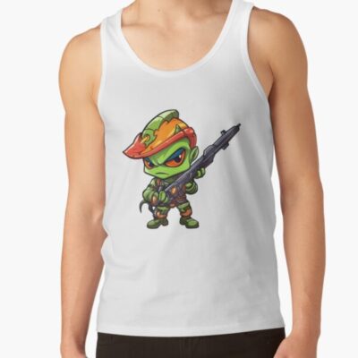 Alternative view of Gekko On The Guard Tank Top