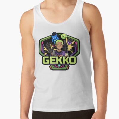 Alternative view of Gekko Badge Tank Top