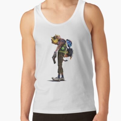 Alternative view of Gekko Artwork Spray Tank Top
