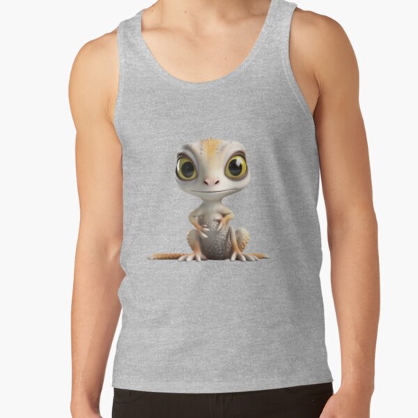 Gekko Colorful And Cute 1 Tank Top - Image 4