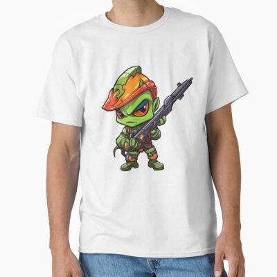 Alternative view of Gekko On The Guard T-shirt