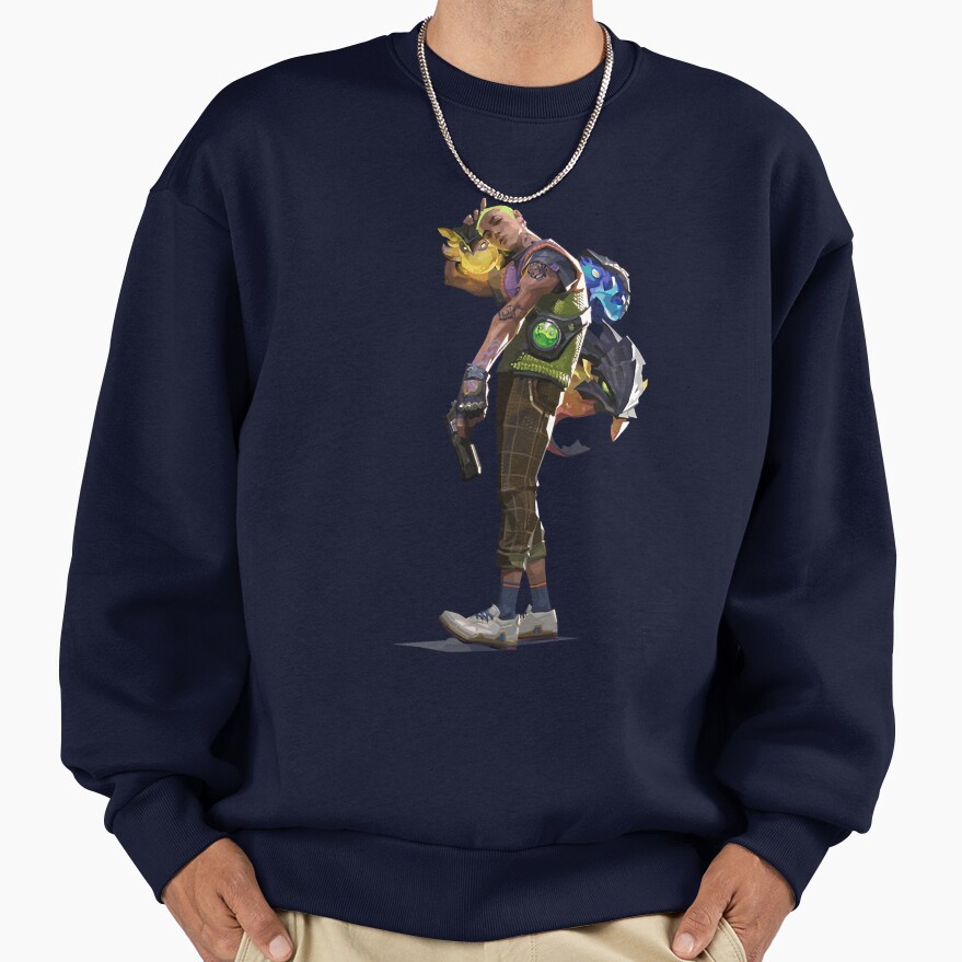Gekko Artwork Spray Sweatshirt - Image 6