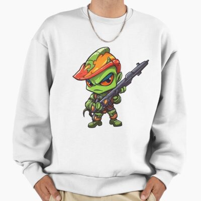 Alternative view of Gekko On The Guard Sweatshirt