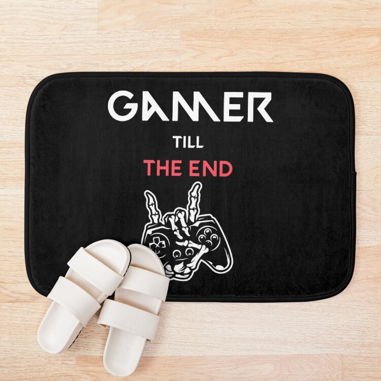 Gamer Till The End Bath Mat - Image 3