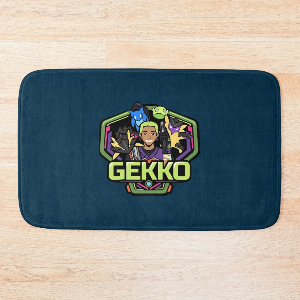 Gekko Badge Bath Mat