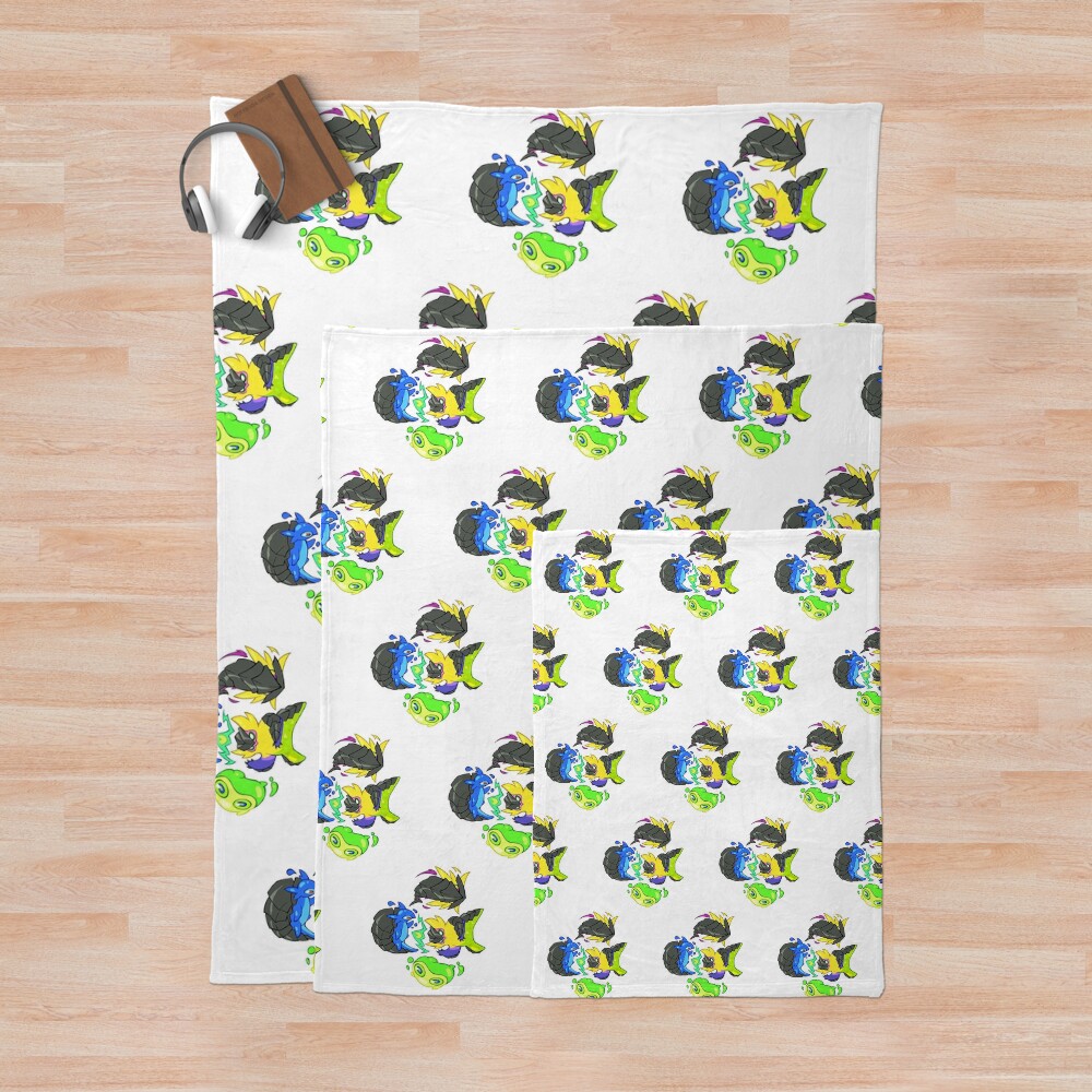 Creature Crew Spray Throw Blanket - Image 3