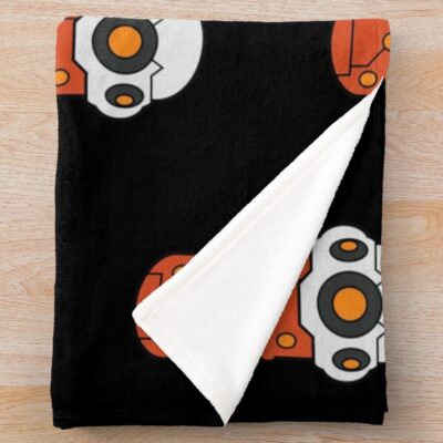 Alternative view of Nanoswarming Throw Blanket