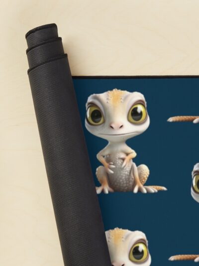 Alternative view of Gekko Colorful And Cute 1 Mouse Pad