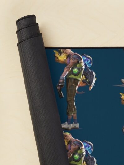 Alternative view of Gekko Artwork Spray Mouse Pad