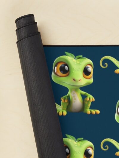 Alternative view of Gekko Colorful And Cute 3 Mouse Pad