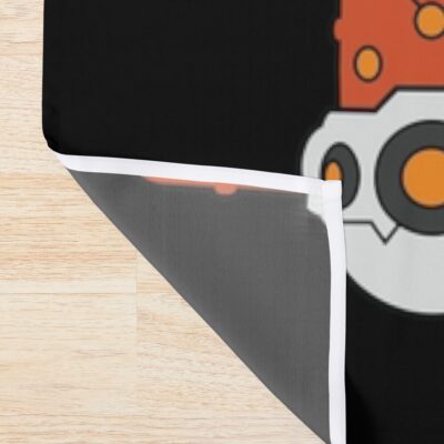 Alternative view of Nanoswarming Shower Curtain